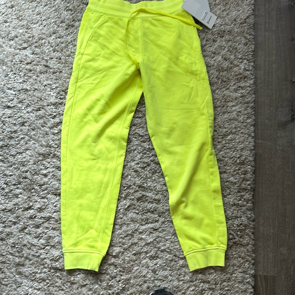 Lululemon scuba hr jogger neon wash nwt